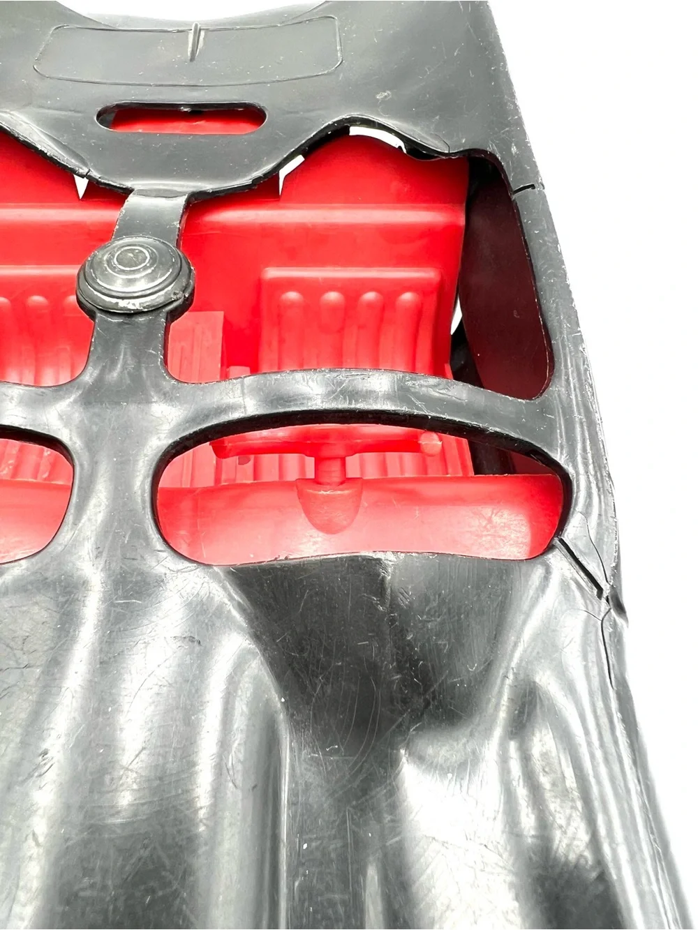 Vintage 1974 Mego Black and Red Batmobile